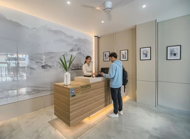 Lobby dan resepsionis Hadiah 2