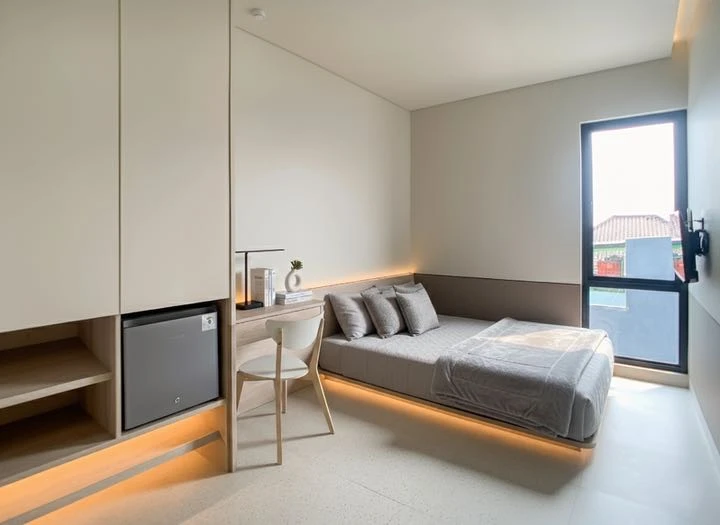 Pagi di Sakura Room